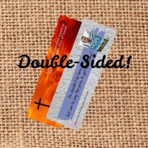 Daniel's bookmark, beautiful full-color and double-sided