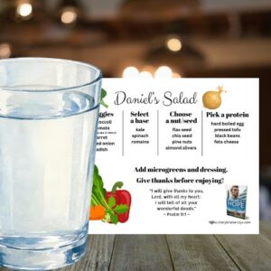 Daniel's Salad Recipe Card