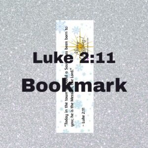 Luke 2:11 bookmark